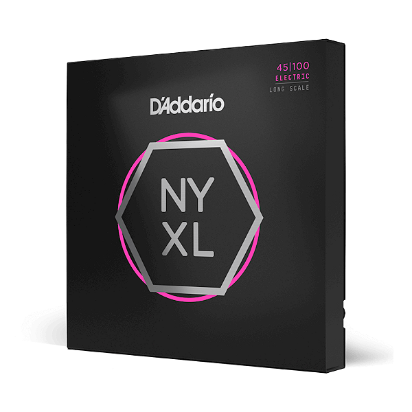 Encordoamento Para Baixo 4 Cordas Daddario NYXL .045