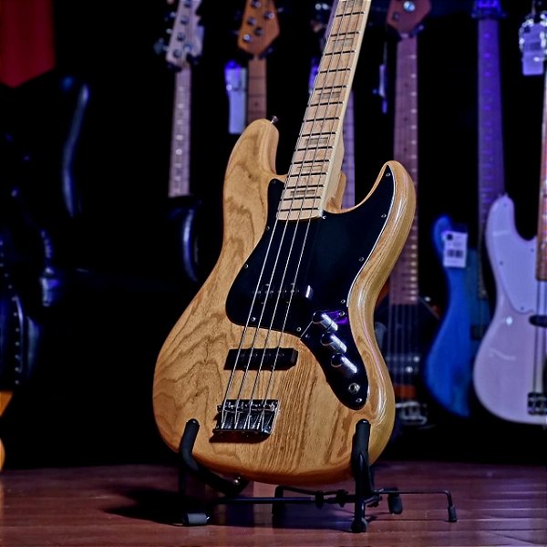 Baixo 4 Cordas Sx Vintage Series Custom Jazz Bass Sjb75 Natural