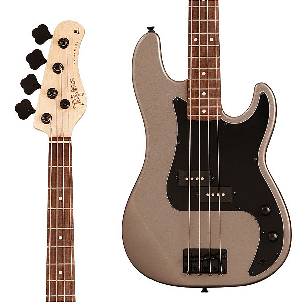 Baixo 4 Cordas Tagima TW-65 Mini Precision Bass Metallic Deep Silver