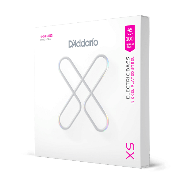 Encordoamento para Baixo 4 Cordas Daddario XS Nickel Coated Regular Light .045