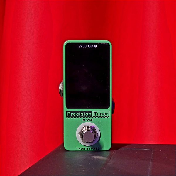 Pedal Afinador Cromático para Guitarra E Baixo M-VAVE Precision Tuner