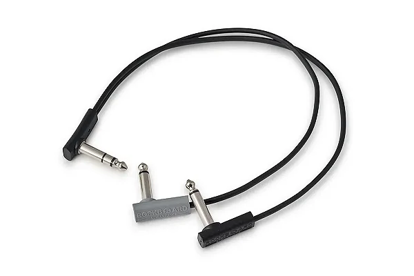 Cabo De Audio Y RockBoard by Warwick Flat Patch Y-Splitter 30 cm