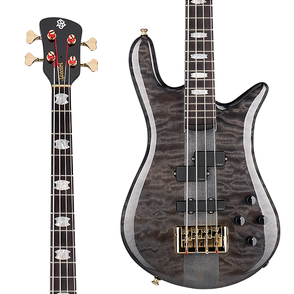 Baixo 4 Cordas Ativo Spector Doug Wimbish Euro 4 Signature Black Stain Gloss