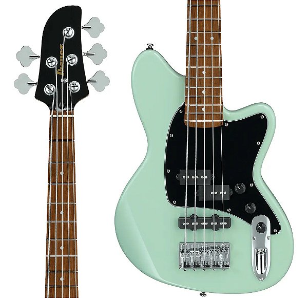 Baixo 5 Cordas Ibanez Talman Bass Tmb35 Mint Green Mint Green