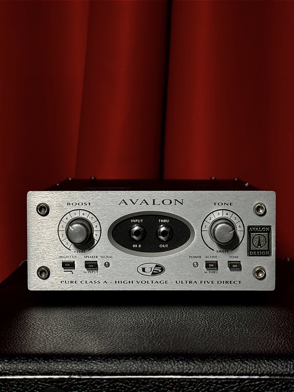 Pré Amplificador Para Baixo Avalon U5 Class A High Voltage Di