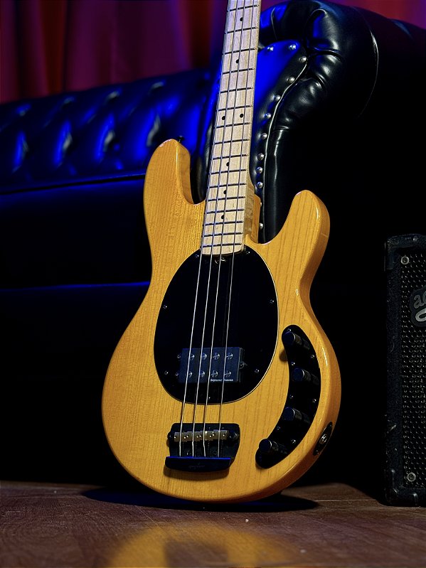 Baixo 4 Cordas EWA Rock Way Music Man Seymour Duncan Natural