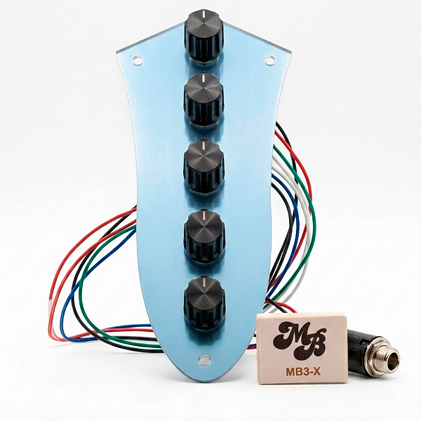 Circuito Ativo Preamp Para Baixo Mr. Bassense MB3-X
