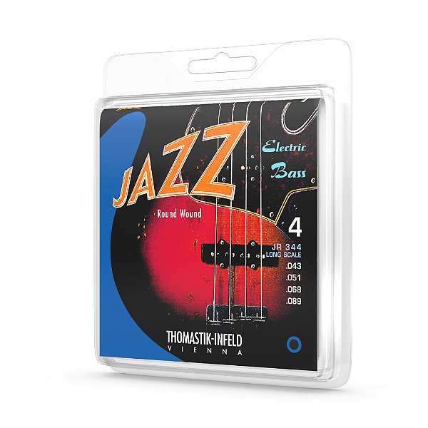 Encordoamento Para Baixo 4 Cordas Thomastik Jazz Round Wound .043