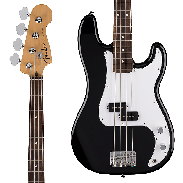 Baixo 4 Cordas Fender Standard Precision Bass Black