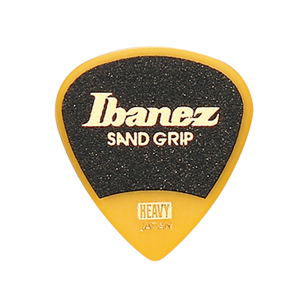 Palheta para Guitarra Ibanez Sand Grip Wizard Series Heavy 1.00mm Yellow