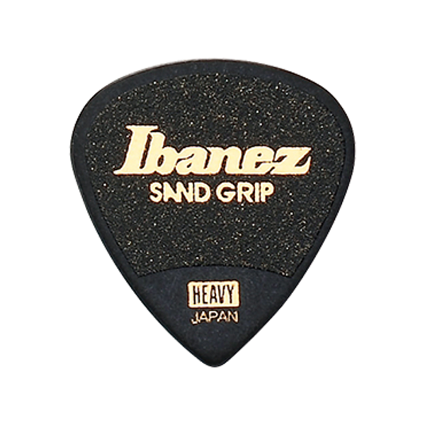 Palheta para Guitarra Ibanez Sand Grip Wizard Series Heavy 1.00mm Black