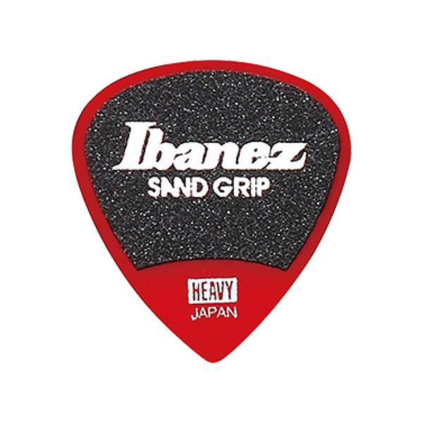 Palheta para Guitarra Ibanez Sand Grip Wizard Series Heavy 1.00mm Red