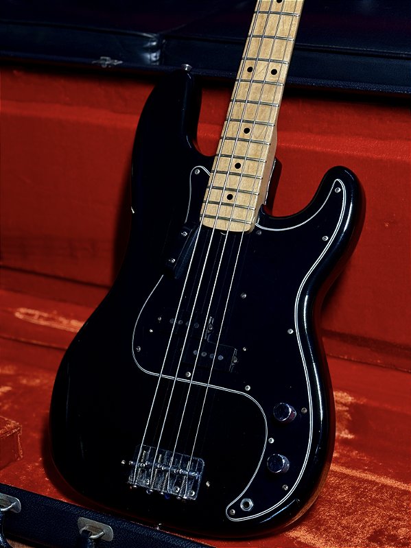 Baixo 4 Cordas Fender American Precision Bass Black 1976