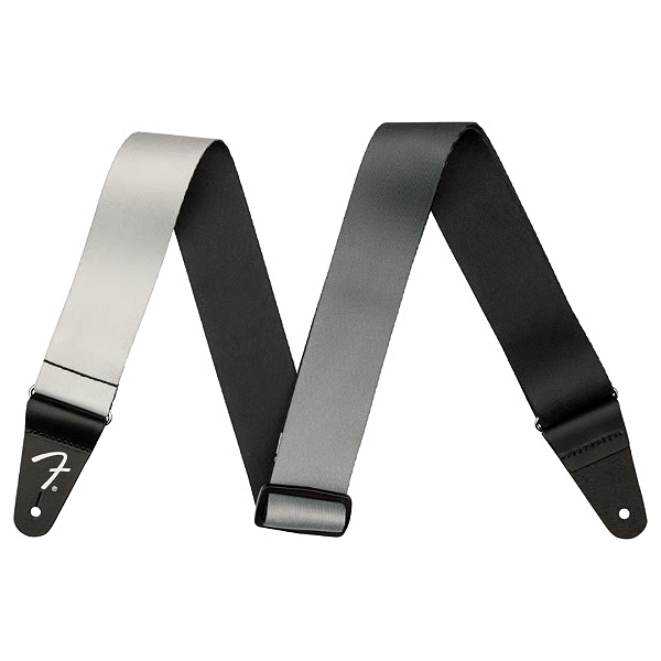 Correia para Guitarra e Baixo Fender Ombré Silver Smoke