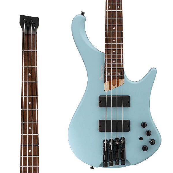 Baixo 4 Cordas Headless Ibanez Workshop EHB600 Purist Blue Matte