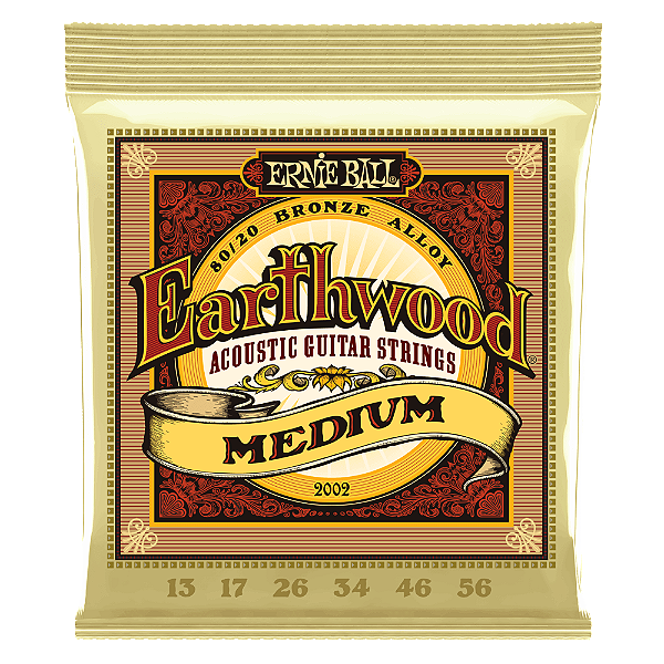 Encordoamento Violão Aço Ernie Ball Earthwood Bronze .013