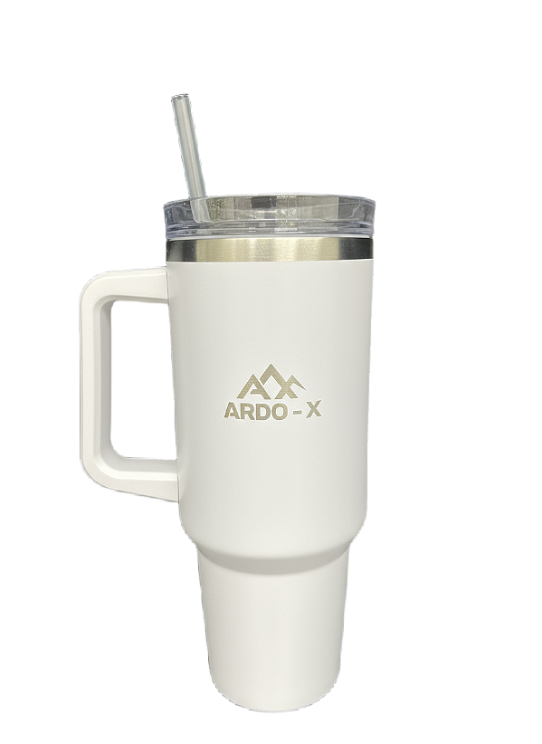 Copo térmico com Canudo Ardo-X | Branco