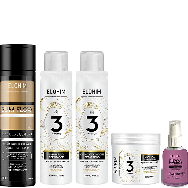 Combo Liso Permanente 3 Passos - Slim flow