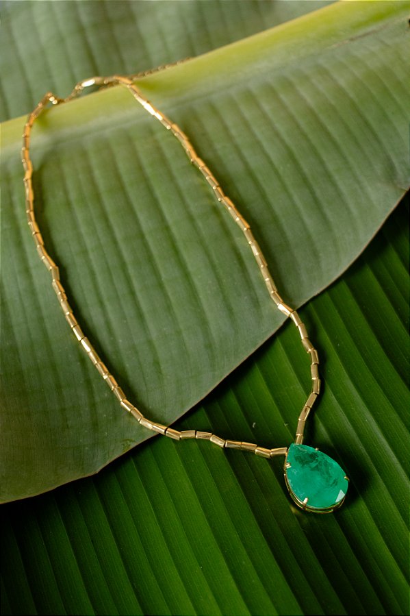 COLAR RESORT COM PEDRA TURMALINA PARAÍBA FUSION