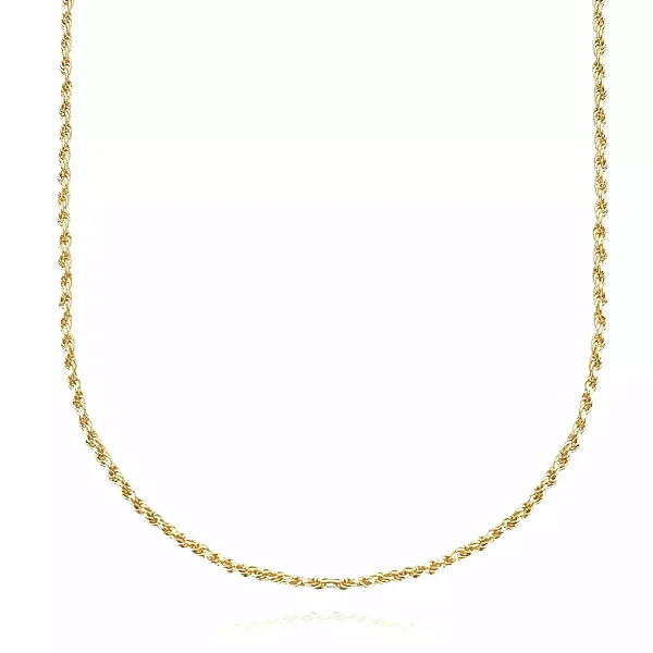 Corrente Cordão Baiano 60cm 1,8mm (Fecho Tradicional) (TAG 18K) (Banho Ouro*)