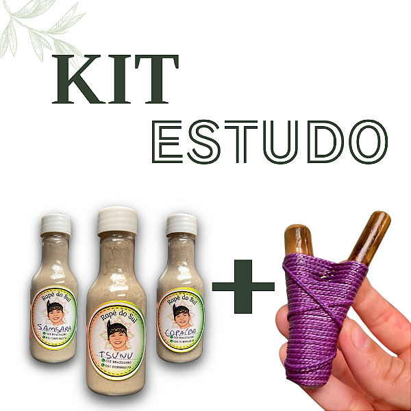 Kit Estudo Iniciante 90g + kuripe