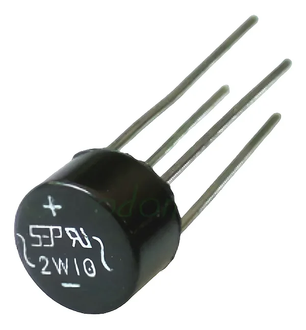 DIODO PONTE RETIFICADORA 2W10 PTH LGE SEMI