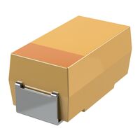 100X CAPACITOR TANTALO 10UF X 25V 10% CASE C 2312 TAJC106K025RNJ AVX