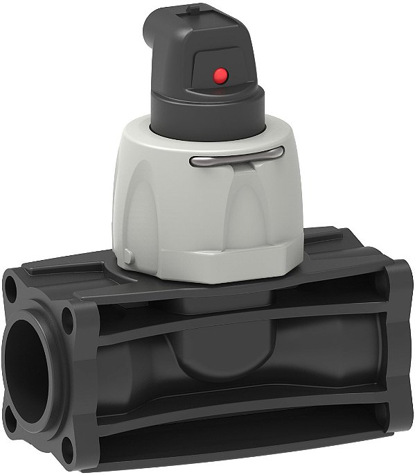 Fluxômetro de palheta WOLF 10-200L/min flangeado para válvulas 863