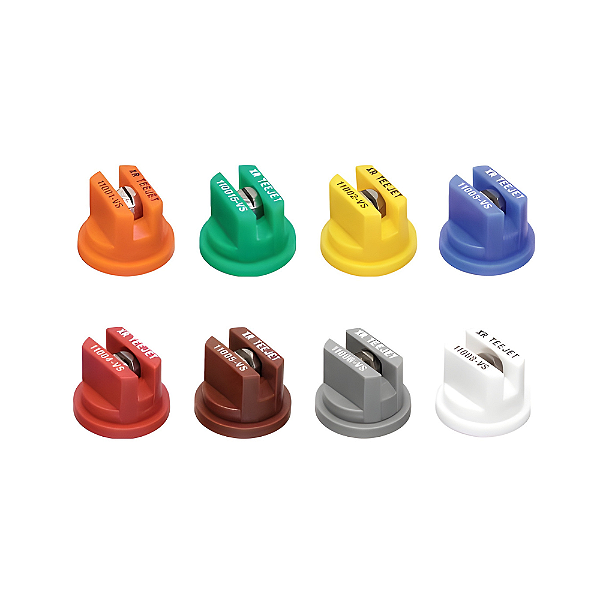 XR110* VS - PONTA DE PULVERIZAÇÃO DE JATO PLANO DE FAIXA AMPLIADA - AÇO INOXIDÁVEL - TEEJET