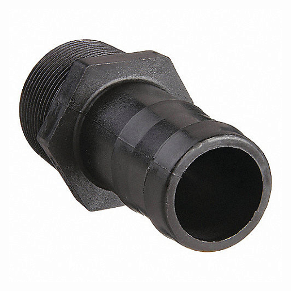 CONEXÃO RETA ROSCA MACHO 1'' PARA MANGUEIRA 1'' - BANJO