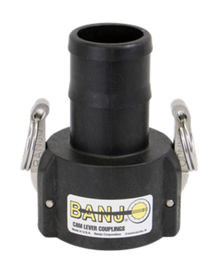 ENGATE RÁPIDO ADAPTADOR FÊMEA 2" X BICO MANG 2" - POLIPROPILENO BANJO