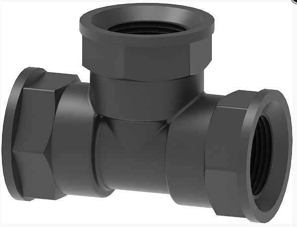 CONEXÃO TIPO T FÊMEA BSP G 3/4" – 1302030 ARAG