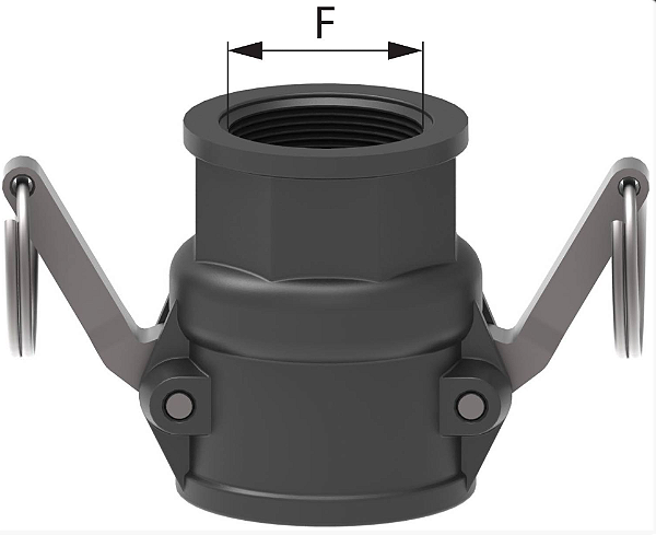 ENGATE RÁPIDO ADAPTADOR FÊMEA 1" - ARAG