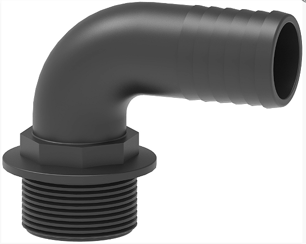 CONEXÃO TIPO CURVA G1/2" MACHO x MANGUEIRA Ø20 mm – 1132220 ARAG