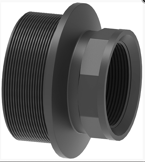 CONEXÃO NIPLE REDUTOR MACHO/FÊMEA ARAG G2" × G1 1/4" – 2452075 ARAG