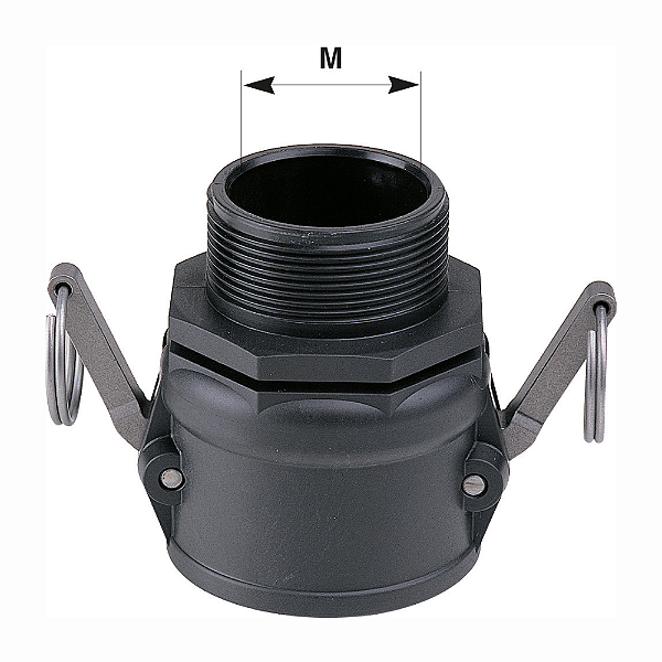 CAPA CAMLOCK FÊMEA × ROSCA MACHO 2'' 9 BAR - ARAG