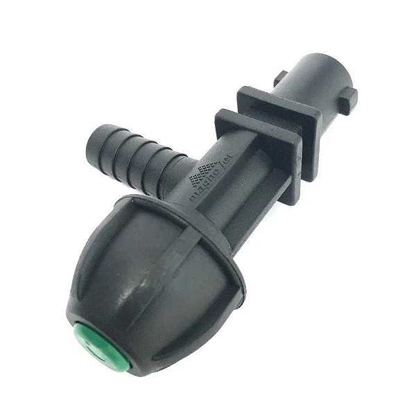 PORTA BICO ANTIGOTEJO PARA MANGUEIRA TERMINAL ''L'' DE 1/2'' E SAÍDA PARA ENGATE RÁPIDO - MAGNOJET