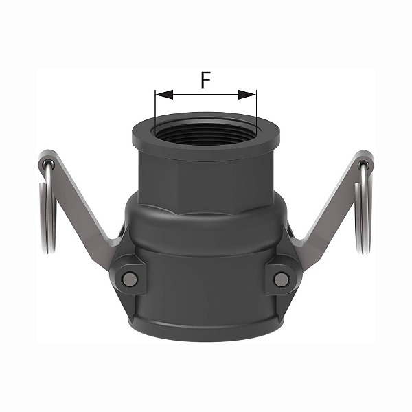 ACOPLAMENTO RÁPIDO 2F ROSCA FÊMEA - ARAG