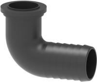 CONEXÃO CURVA PARA MANGUEIRA Ø13 MM PARA PORCA G3/4" – 115313 ARAG