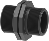 CONEXÃO COM ROSCA G1" NIPLE MACHO SIMÉTRICO – 2502041 ARAG