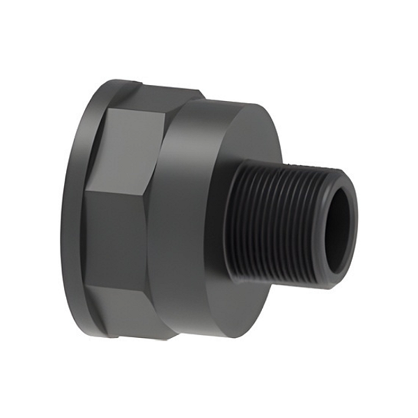 CONEXÃO TIPO REDUÇÃO F-M G3/4" F x G1/2" M - ARAG