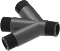 CONEXÃO TIPO 4 VIAS 45° D.1/2" M – 160020 ARAG