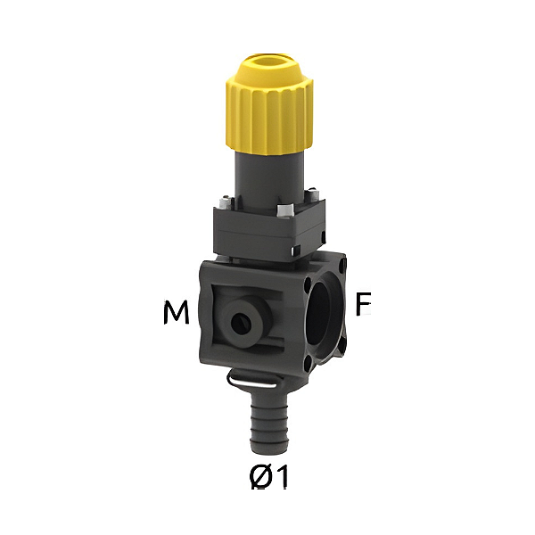 VÁLVULA REGULADORA PROPORCIONAL MANUAL 150 L/M - ARAG