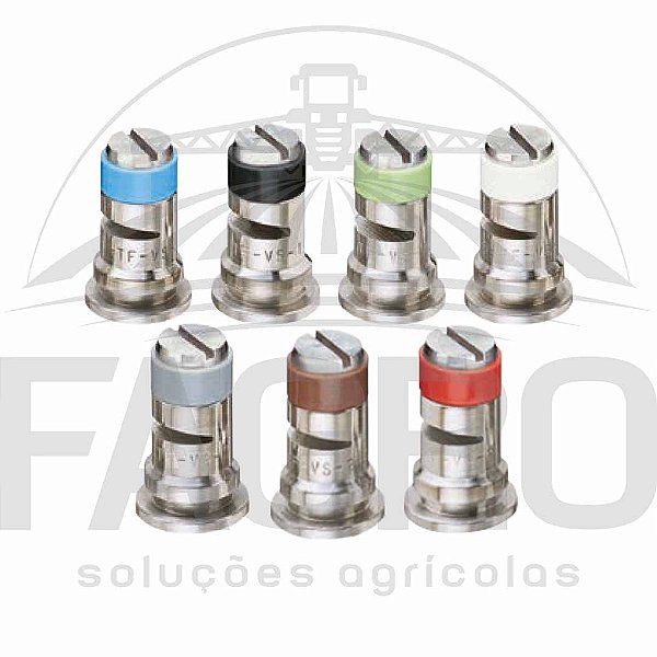 PONTA DE PULVERIZAÇÃO TURBO FLOODJET TF JATO PLANO DE ÂNGULO GRANDE INOX (VS) - TEEJET