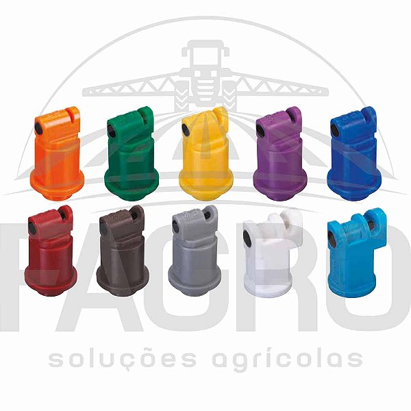 PONTA DE PULVERIZAÇÃO TURBO TEEJET COM INDUÇÃO DE AR TTI 110° DE JATO PLANO POLÍMERO (VP) - TEEJET