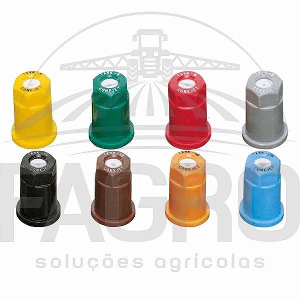 PONTA DE PULVERIZAÇÃO CONEJET TX-VK DE JATO CÔNICO VAZIO CERÂMICA (VK) - TEEJET