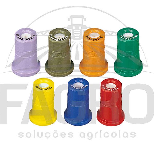 PONTA DE PULVERIZAÇÃO CONEJET TXA DE JATO CÔNICO VAZIO CERÂMICA (VK) - TEEJET