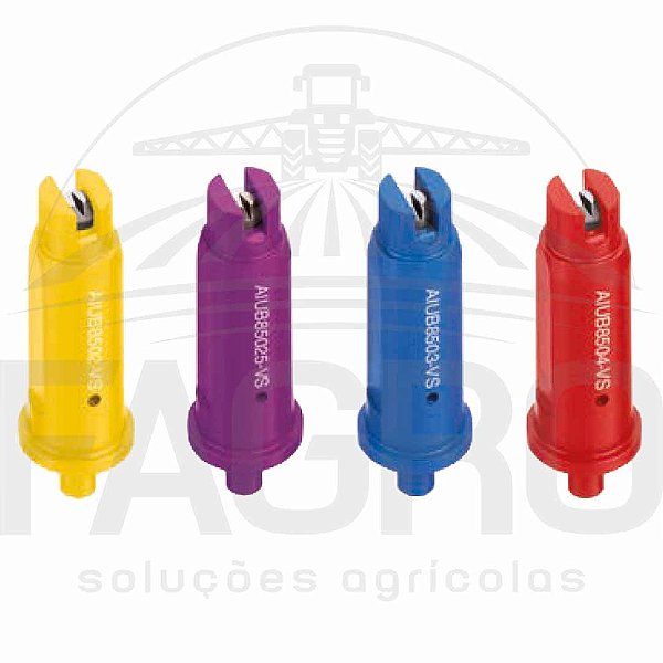 PONTA DE PULVERIZAÇÃO AIUB 85° PARA APLICAÇÃO DIRIGIDA E EM FAIXA INOX (VS) - TEEJET