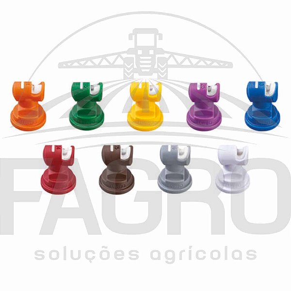 PONTA DE PULVERIZAÇÃO TURBO TEEJET TT 110° JATO PLANO DE ÂNGULO GRANDE CERÂMICA (VK) - TEEJET