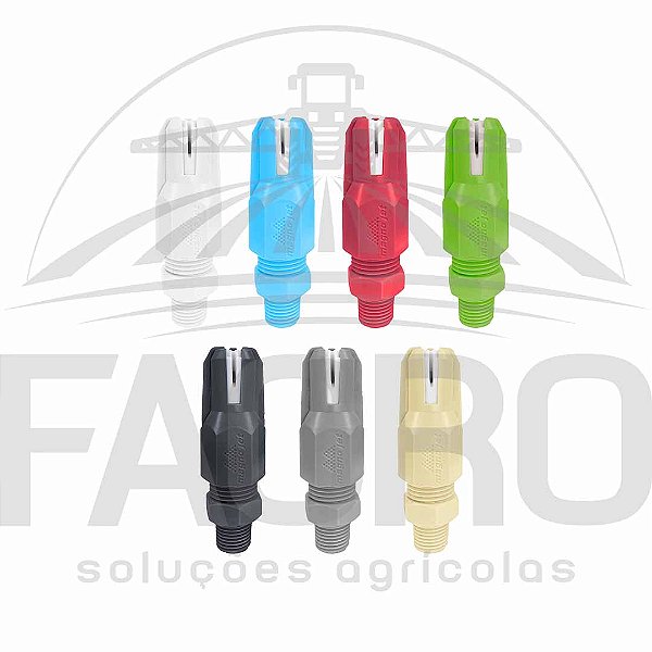 PONTA DE PULVERIZAÇÃO MJE DE JATO PLANO DESCENTRADO CERÂMICA - MAGNOJET